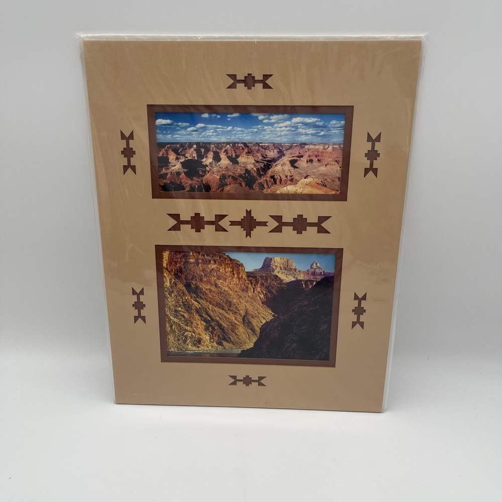 South Rim Studio Grand Canyon Photography Matted 2-Photo Set KV & JA Johnson